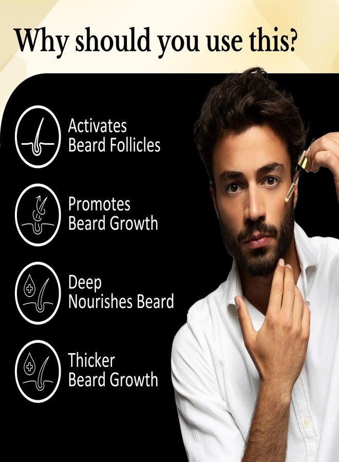 INTIMIFY زيت إنتيميفاي لنمو اللحية | للحية أكثر كثافة وطولاً | غير لزج وغير دهني | مناسب لجميع أنواع اللحى | 30 مل - Image 2